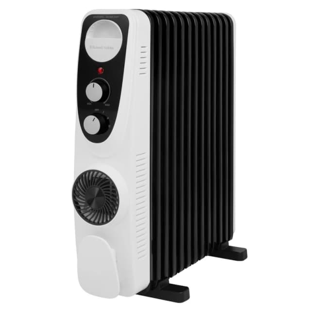 Russell Hobbs RHOFR2403 13 Fin Manual Oil Filled Radiator White unisex 13 Fin