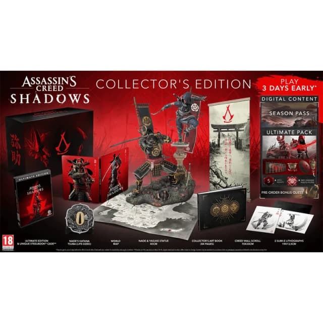 Assassins Creed Shadows Collectors Edition PS5 Game