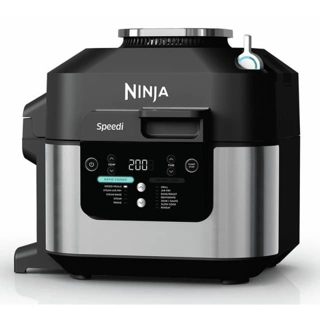 Ninja Speedi 12-in-1 ON500UK Multi-cooker & Air Fryer - Black & Silver, Stainless Steel 622356328548