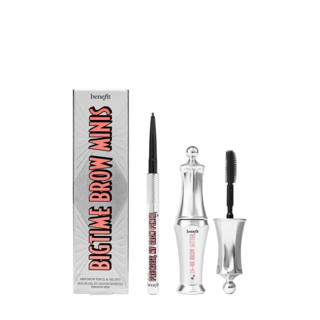 benefit Bigtime Brow Minis - Precisely, My Brow Pencil and Gel Setter Duo (Various Shades) - Neutral Medium Brown