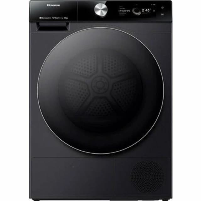 Hisense 7S Series DH7S107BB 10Kg Heat Pump Tumble Dryer