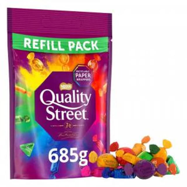 Nestle Quality Street Chocolates Pouch Bag 685g