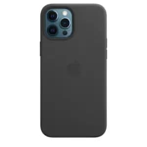Apple iPhone 12 Pro Max Leather Case with MagSafe Black MHKM3ZM/A