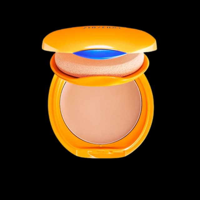 Shiseido Expert Sun Protector Tanning Compact Foundation SPF10 tinted primer refillable shade Natural 12 g