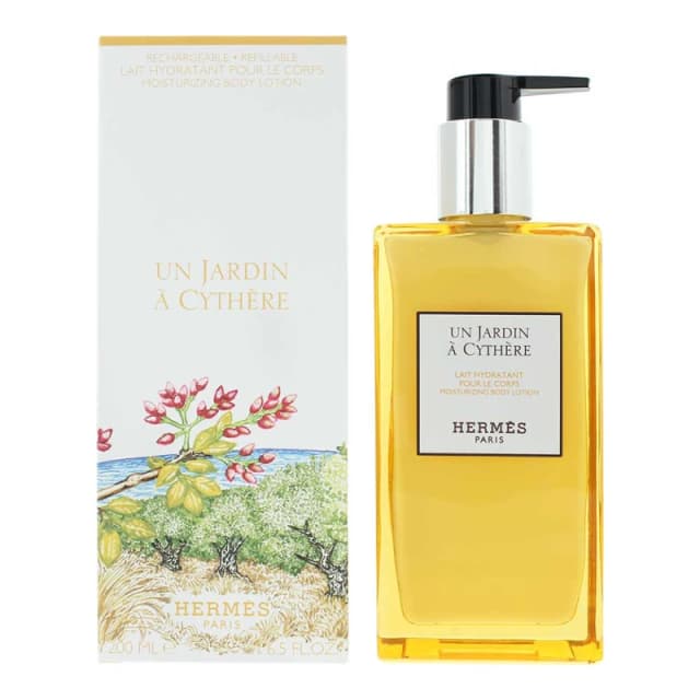 Hermes Un Jardin A Cythere Moisturizing Body Lotion Bottle 200ml