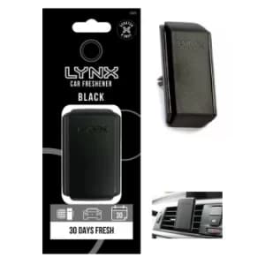 Lynx Black Car Air Freshener (Case Of 6)