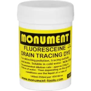 Monument Drain Tracing Dye Fluorescein in Green