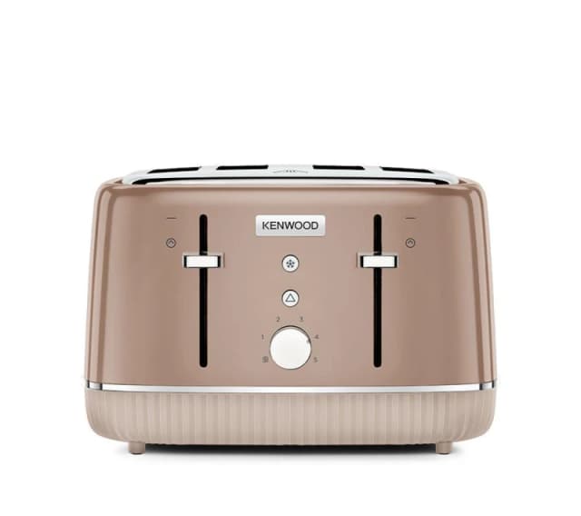 Kenwood Elegancy TFP10.A0BW 4-Slice Toaster - Mocha, Brown 5011423007229