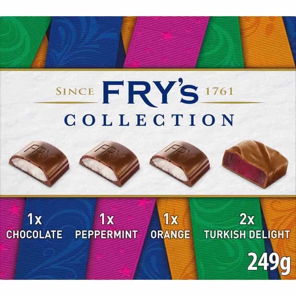 Cadbury Gifts Direct Fry's Collection Chocolate Selection Box 249g 4302503