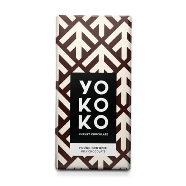 Yokoko Yokoko Chocolate Bar Fudge Brownie Milk Chocolate (Bar 100g) - 0401367 0401367