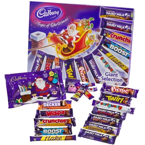 Cadbury Gifts Direct Cadbury Giant Selection Chocolate Box ZCGIASEL