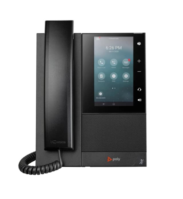 HP POLY CCX 505 Business Media Phone with Open SIP and PoE-enabled 82Z82AA
