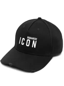 DSQUARED2 Small Icon Print Cap Black