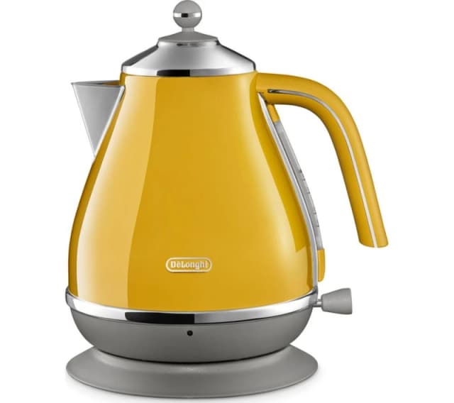 DeLonghiIcona Capitals KBOC3001.Y Jug Kettle - Yellow, Yellow 8004399773783