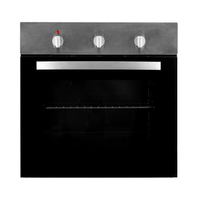SIA Single Electric Fan Oven In Stainless Steel With Timer - FSO59SS Silver