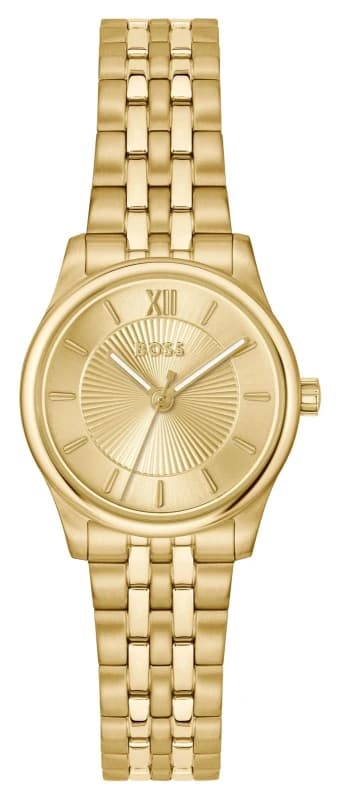 BOSS 1502843 GRACEFUL MINA Three-Hand Quartz (25mm) Gold Watch