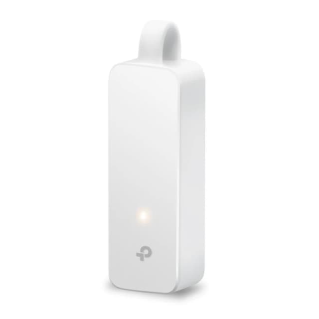 TP Link (UE330C) 3-Port USB-C Hub & Gigabit Ethernet Adapter 3x USB-A 3.0 1x GB LAN White UE330C