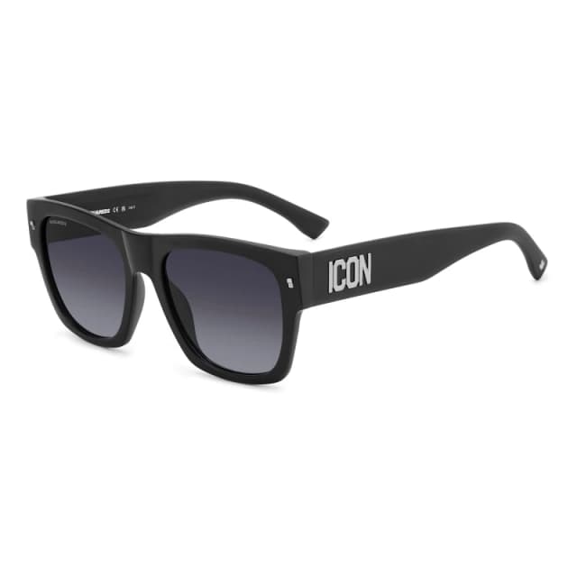 DSquared2 Dsquare Rectangular Matte Black male 55 cm