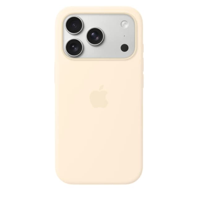 Apple Apple iPhone 17 Pro Silicone Case with MagSafe - Vanilla MHVX4ZM/A