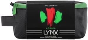 Lynx Africa Retro Washbag Gift Set