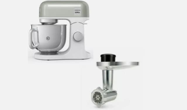 Kenwood 5L Kmix Stand Mixer Green & Food Mincer