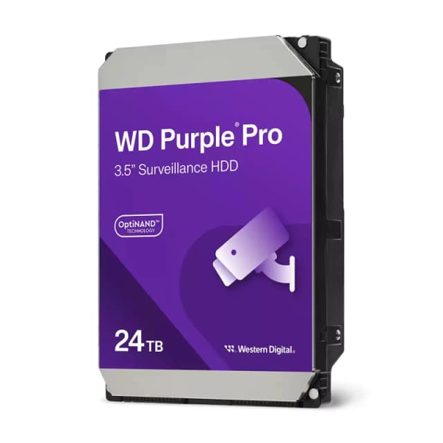 24TB Western Digital Purple Pro 3.5" SATA III Hard Drive - 7200RPM, 512MB Cache