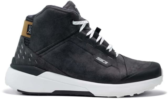 Sidi Nucleus Suede WP Shoes Black White Size 40