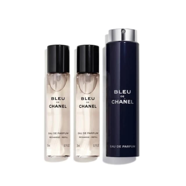 Chanel Bleu de Chanel travel refill eau de parfum refill for men 3 x 20 ml