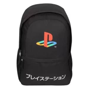 Playstation Childrens/Kids Japanese Logo Backpack (One Size) (Black)