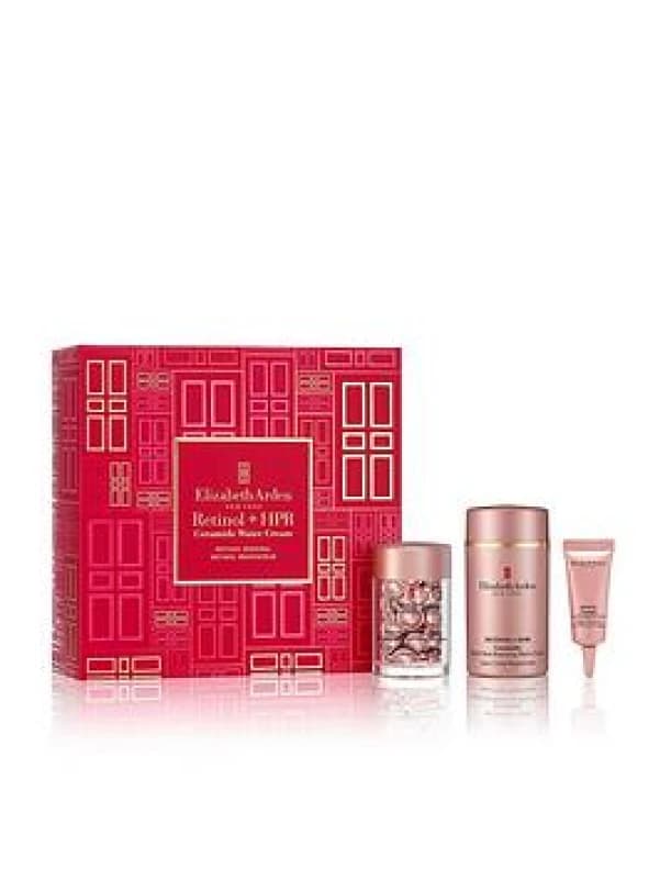 Elizabeth Arden Retinol Renewal Retinol + HPR Ceramide Water Cream 3 Piece Gift Set (Worth £144)
