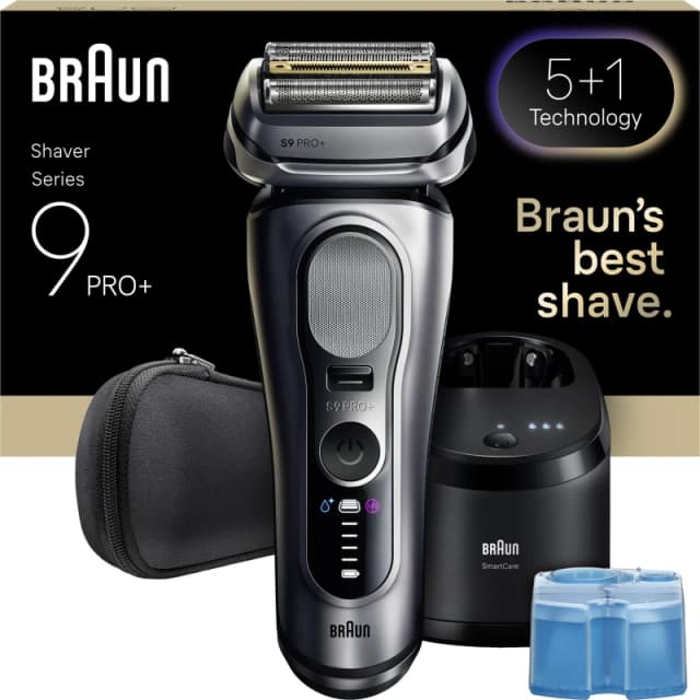Braun Series 9 PRO+ Mens Shaver - Silver