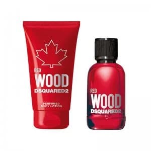 Dsquared2 Red Wood Gift Set 30ml Eau de Toilette + 50ml Body Lotion