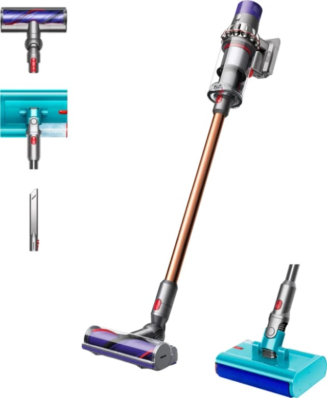 Dyson V10 Submarine Wet & Dry Cleaner - Blue / Silver