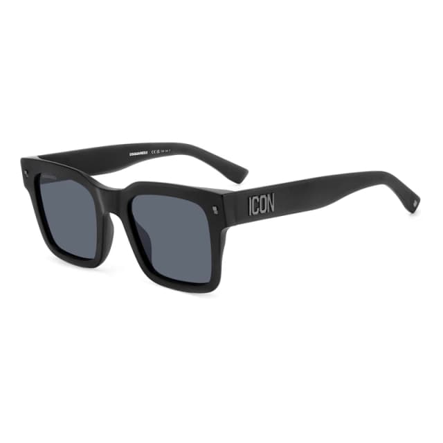 DSquared2 Mens DSQ Icon Wayfarer Sunglasses Black male 51 cm