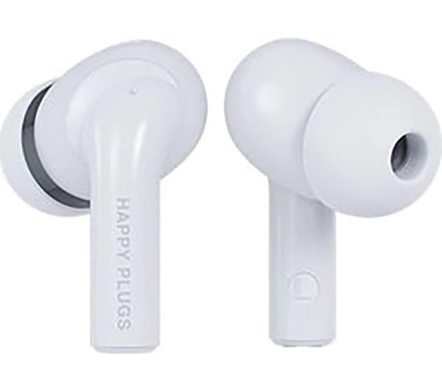 HAPPY PLUGS Joy Pro Wireless Bluetooth Noise Cancelling Earbuds - White 7319922326147