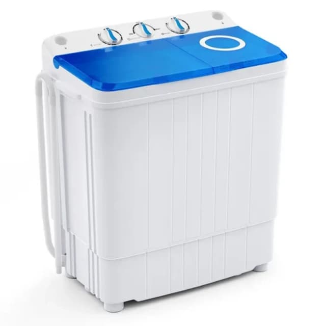 Costway Twin Tub 4.5KG Portable Mini Washing Machine