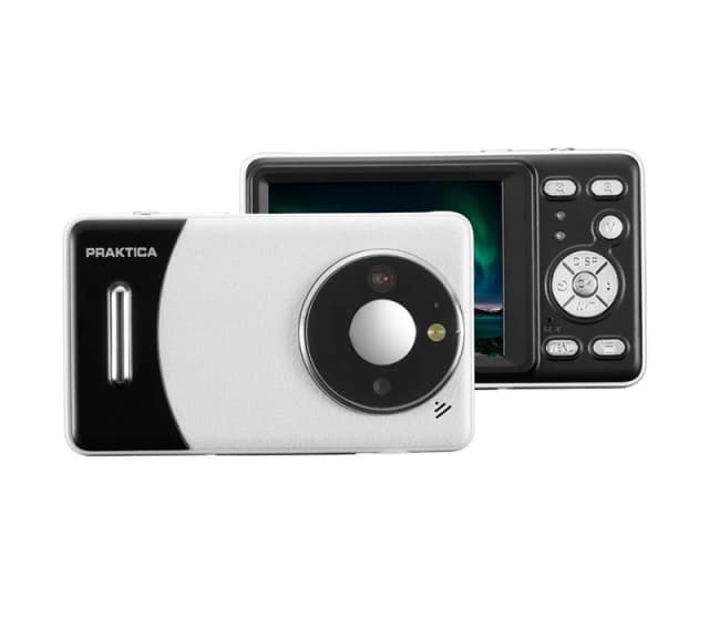 PRAKTICA DZ13 Compact Digital Camera - White & Black,White 5055189044609