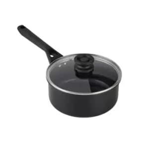 Ninja Zerostick Classic 18cm Saucepan with Lid Black