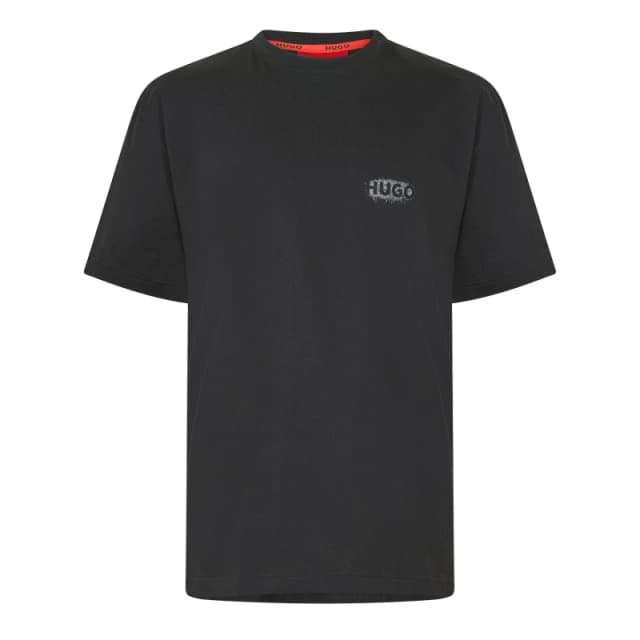 Hugo Spray Tee Sn63 Black 001 male 2X Large