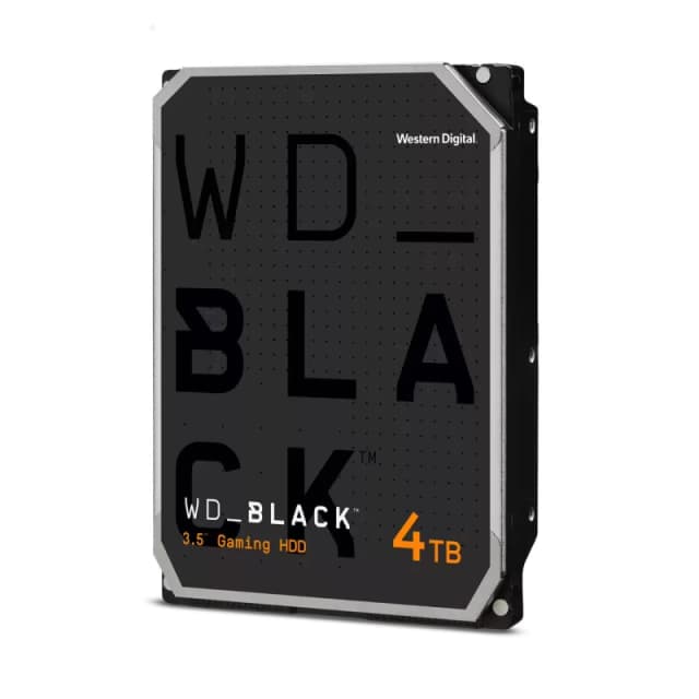 4TB Western Digital BLACK 3.5" SATA III Hard Drive - 7200RPM, 256MB Cache