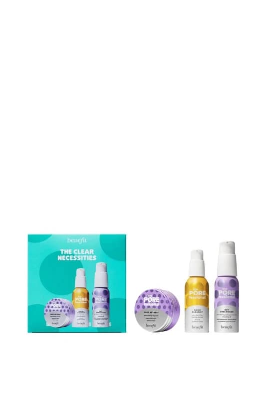 benefit Gifts and Sets The Clear Necessities SKincare Cleansing Duo and Clay Mask Set (Worth GBP49.45)