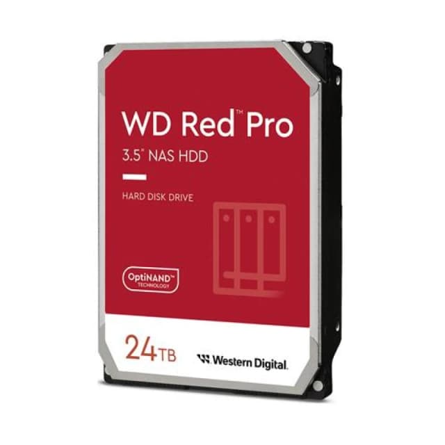 24TB Western Digital Red Pro 3.5" SATA III Hard Drive - 7200RPM, 512MB Cache