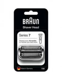 Braun Series 7 73S Electric Shaver Head Replacement - Silver
