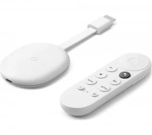 Google Chromecast with Google TV 4K Streaming Device