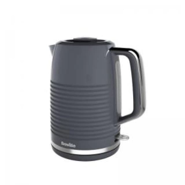 Breville Zen Electric 3kW Kettle 1.7L capacity Fast Boil Grey & Silver Chrome - VKT250 VKT 250