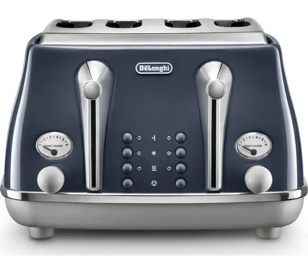 DeLonghi Icona Capitals CTOC4003.BL 4 Slice Toaster