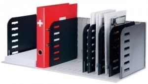 Styrorac Base Unit With 8 Dividers GY Base BK Dividers