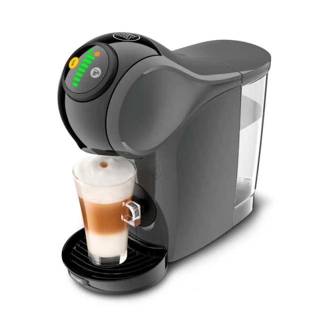 Coffee DeLonghi Genio S Plus Pod Machine Cosmic Grey Size: 1000ml Grey Unisex 1000ml