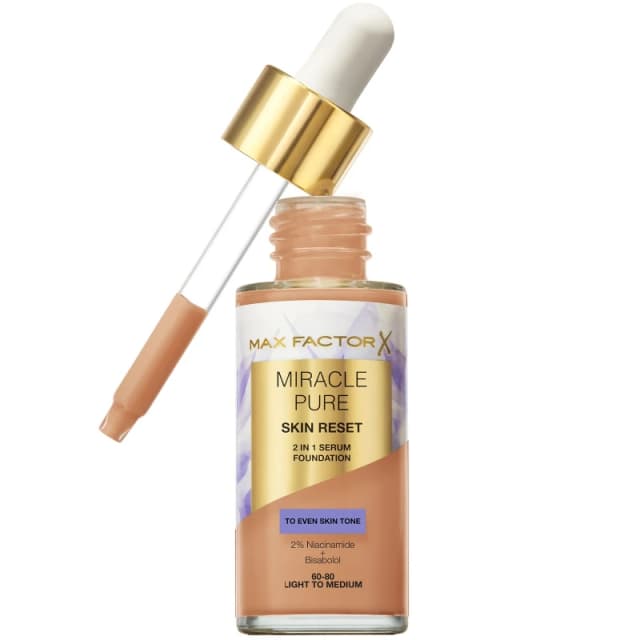 Max Factor Miracle Pure Serum Foundation 04 Light to Medium 30ml