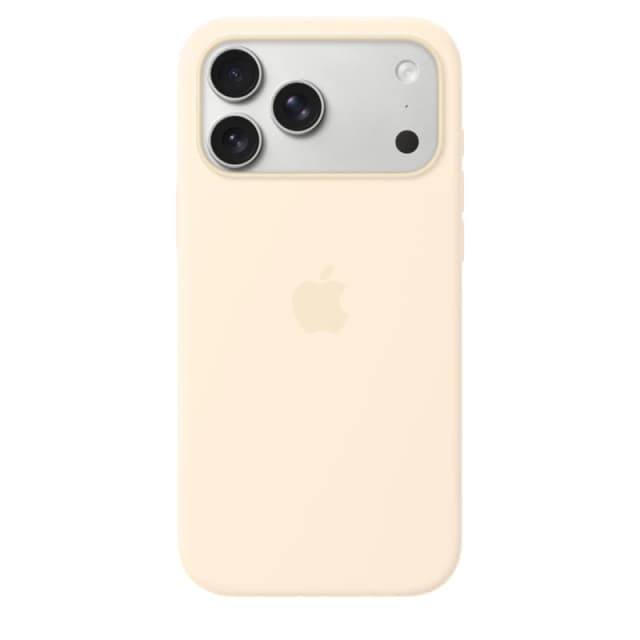 Apple Apple iPhone 17 Pro Max Silicone Case with MagSafe - Vanilla MHW54ZM/A